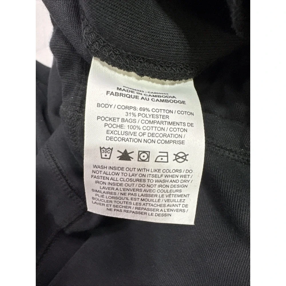 Nike Tech Fleece Joggers Mens M Black Tapered Zip Pocket Sweatpants